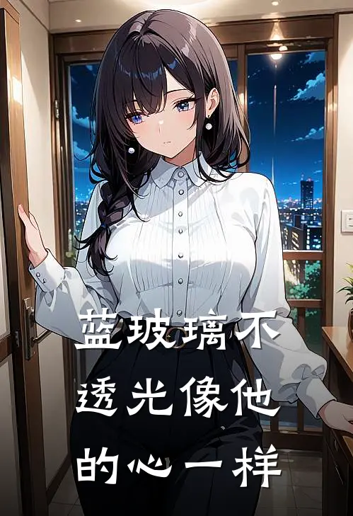 蓝玻璃不透光像他的心一样