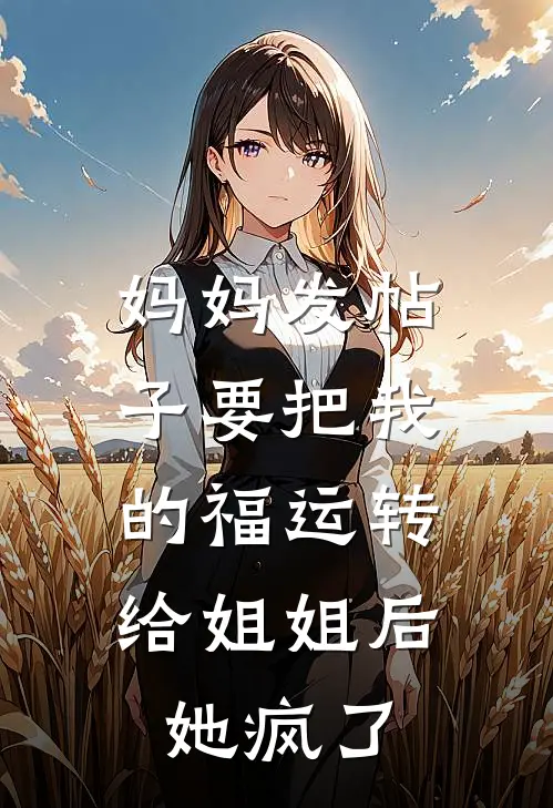 妈妈发帖子要把我的福运转给姐姐后，她疯了