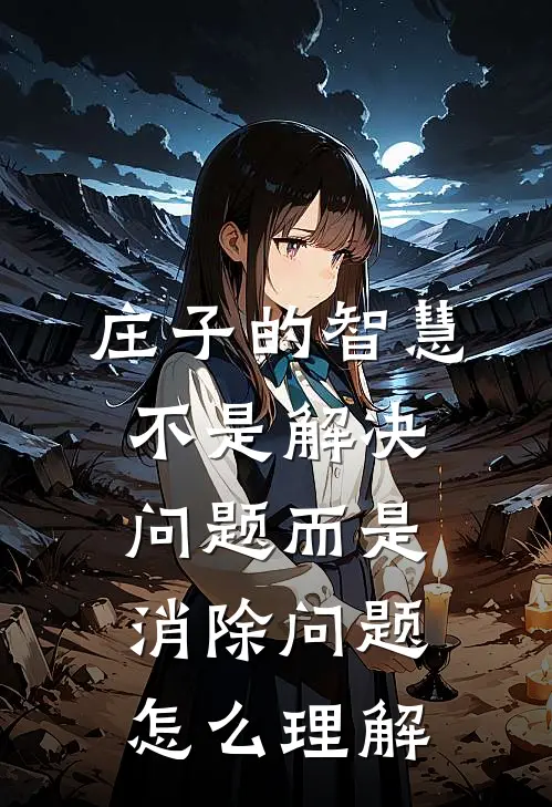 庄子的智慧不是解决问题而是消除问题,怎么理解