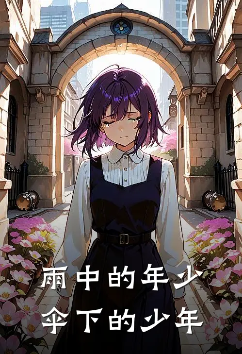 雨中的年少伞下的少年