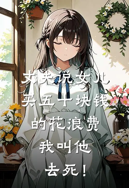 丈夫说女儿买五十块钱的花浪费，我叫他去死！