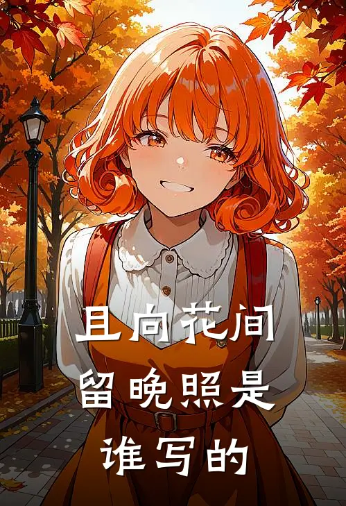 且向花间留晚照是谁写的